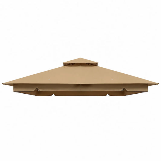 Toldo de Repuesto para Gazebo 4.5x2.5 m Beige