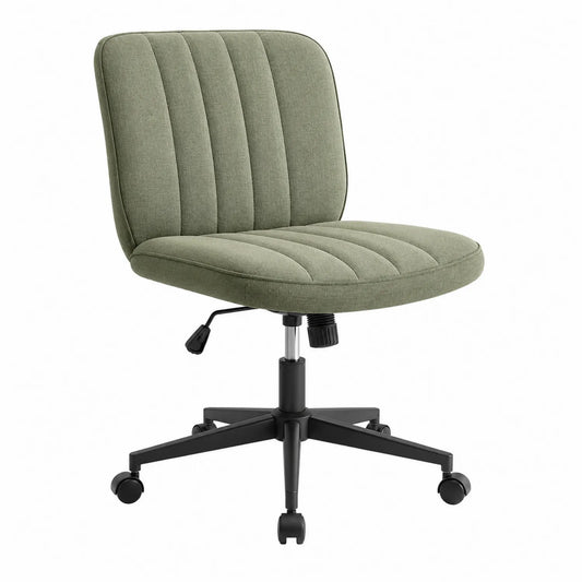 Silla de Oficina Verde con Altura Ajustable