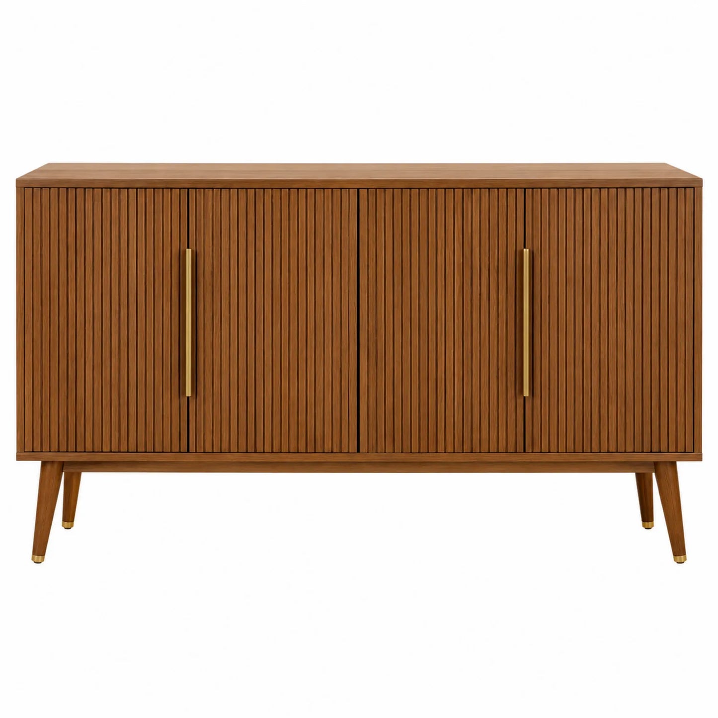 Aparador de Madera Marrón 150x40x75 cm