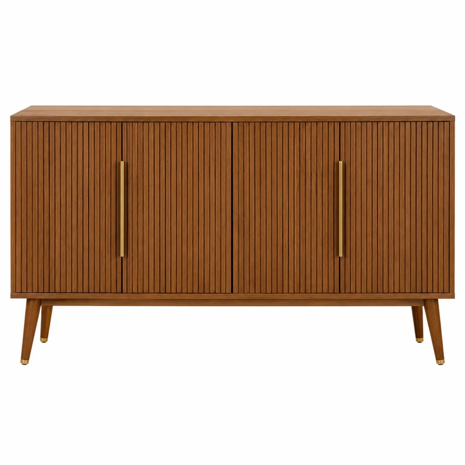 Aparador de Madera Marrón 150x40x75 cm
